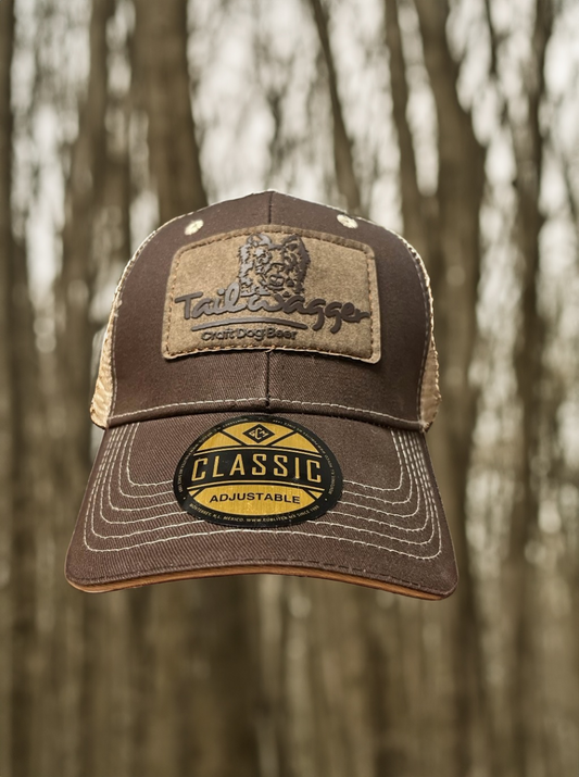 Rustic Brown Tailwagger Trucker Hat